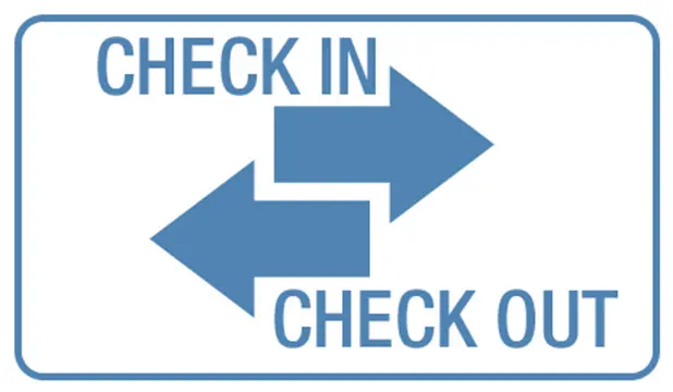 Check In Check Out System